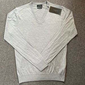 Zara Mens V-Neck Sweater